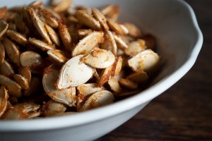 pumpkin seeds, spicy