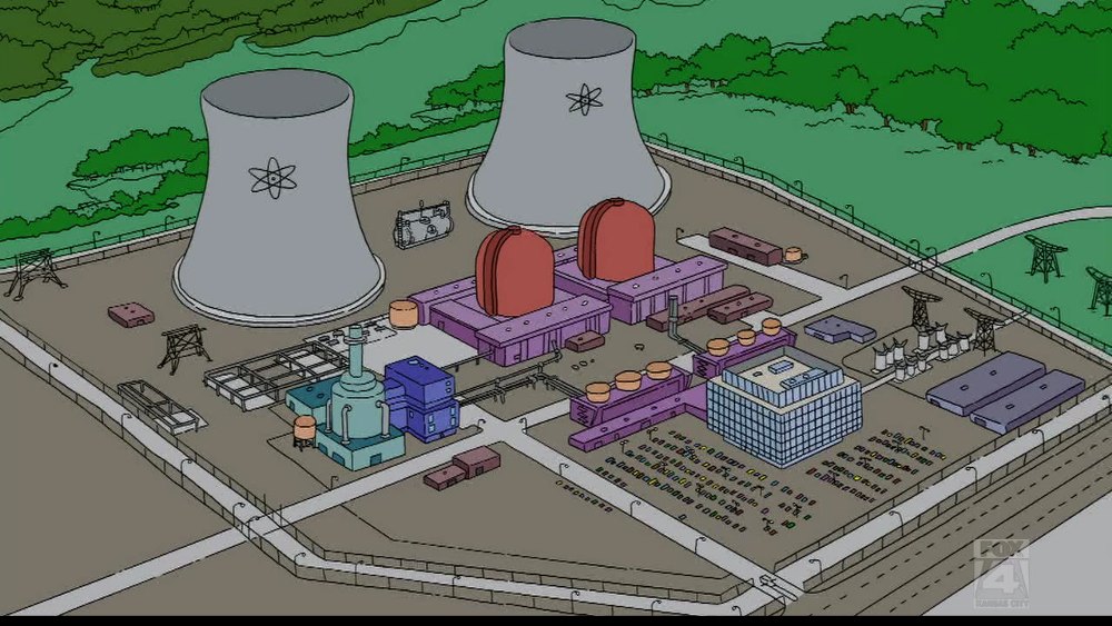 the simpsons, nuclear power plant, springfield