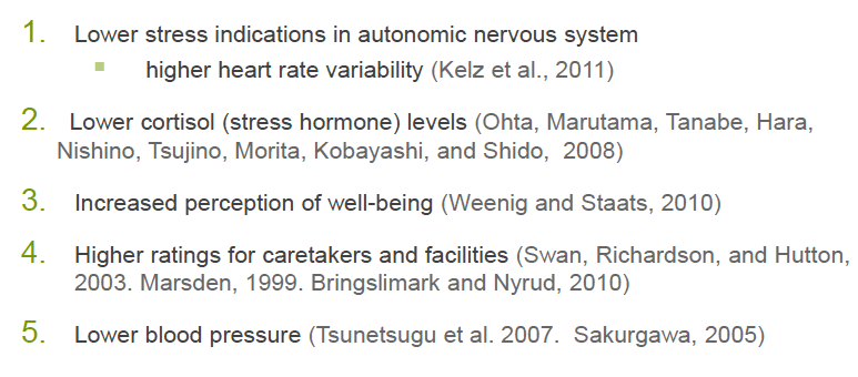 wood, health, environment